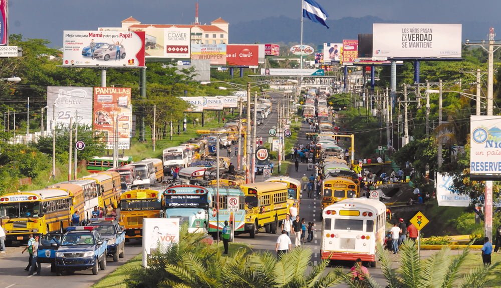 Evitá el tráfico: el mapa del Carnaval de Managua Evitá el tráfico: el mapa del Carnaval de Managua