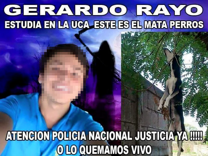 Explicamos la broma que hicieron sobre el asesino de perros de Jinotepe