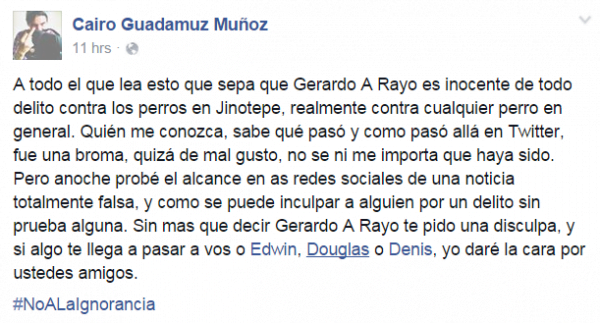 A todo el que lea esto que