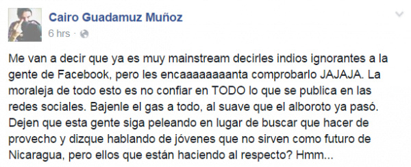 Me van a decir que