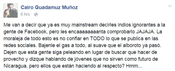 Me van a decir que