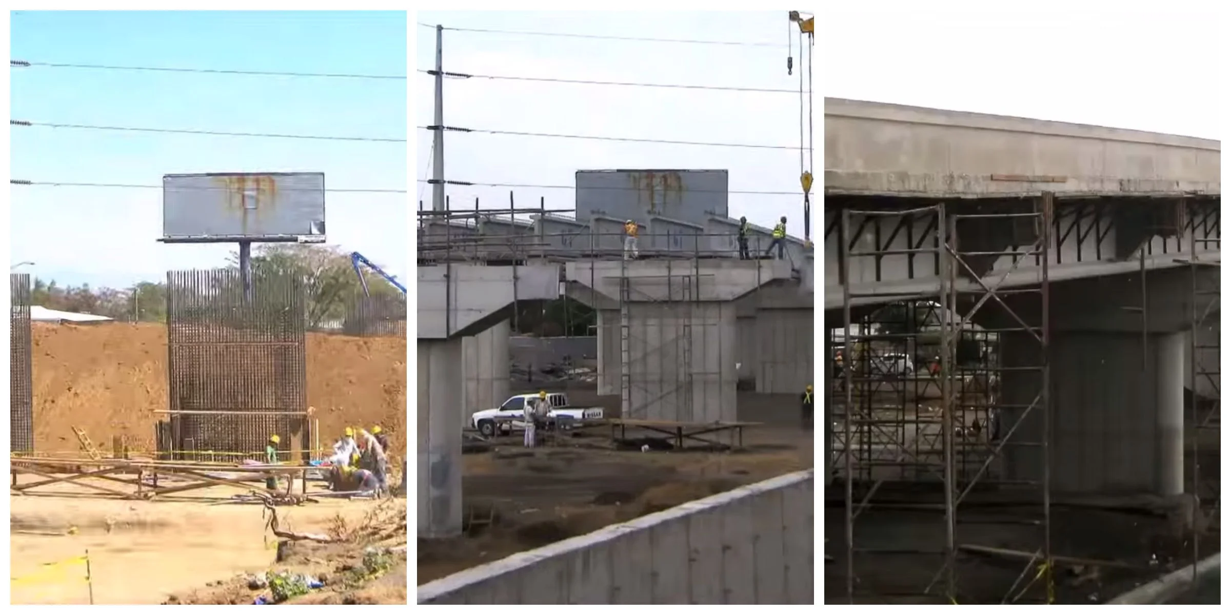 Video timelapse de la construcción del paso a desnivel de Rubenia