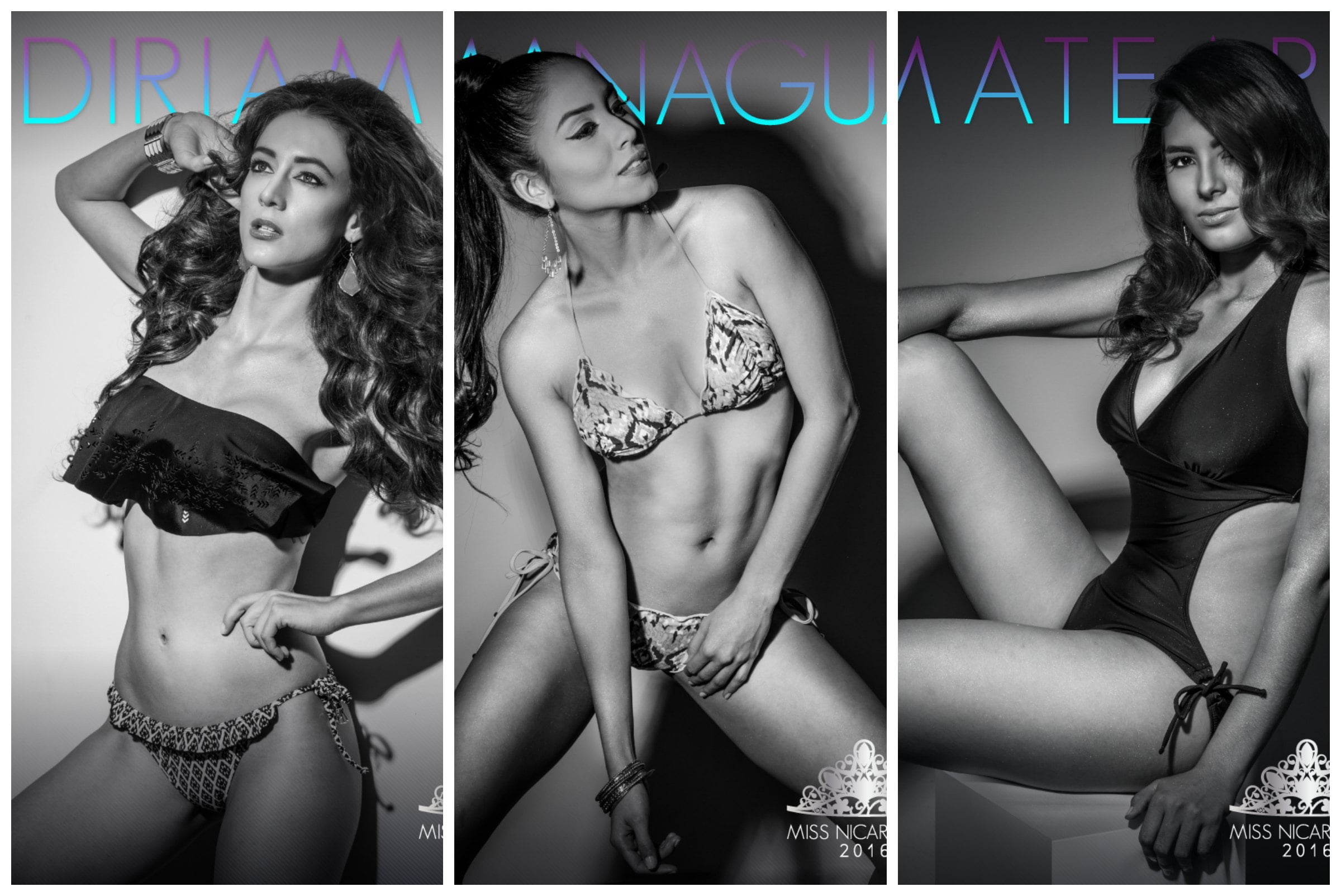 Estas son las 12 candidatas a Miss Nicaragua 2016. Sí, son fotos en bikini