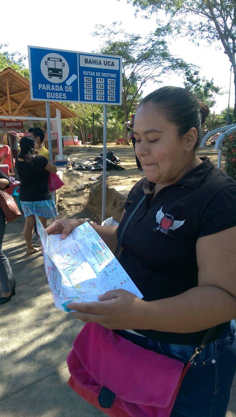 El mapa de los buses de Managua, ahora en papel para que no arriesgues tu vida