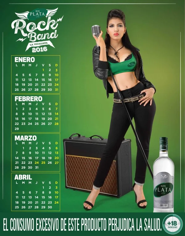 CALENDARIO RPROCKBAND