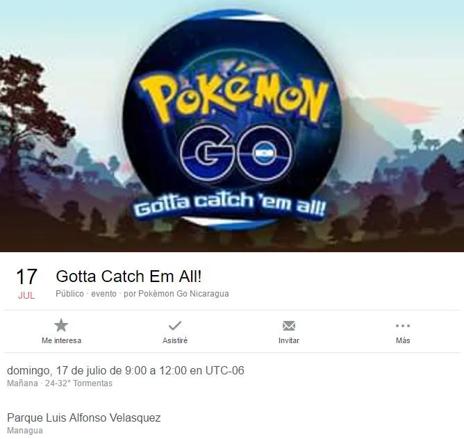 pokemon en el Luis Alfonso