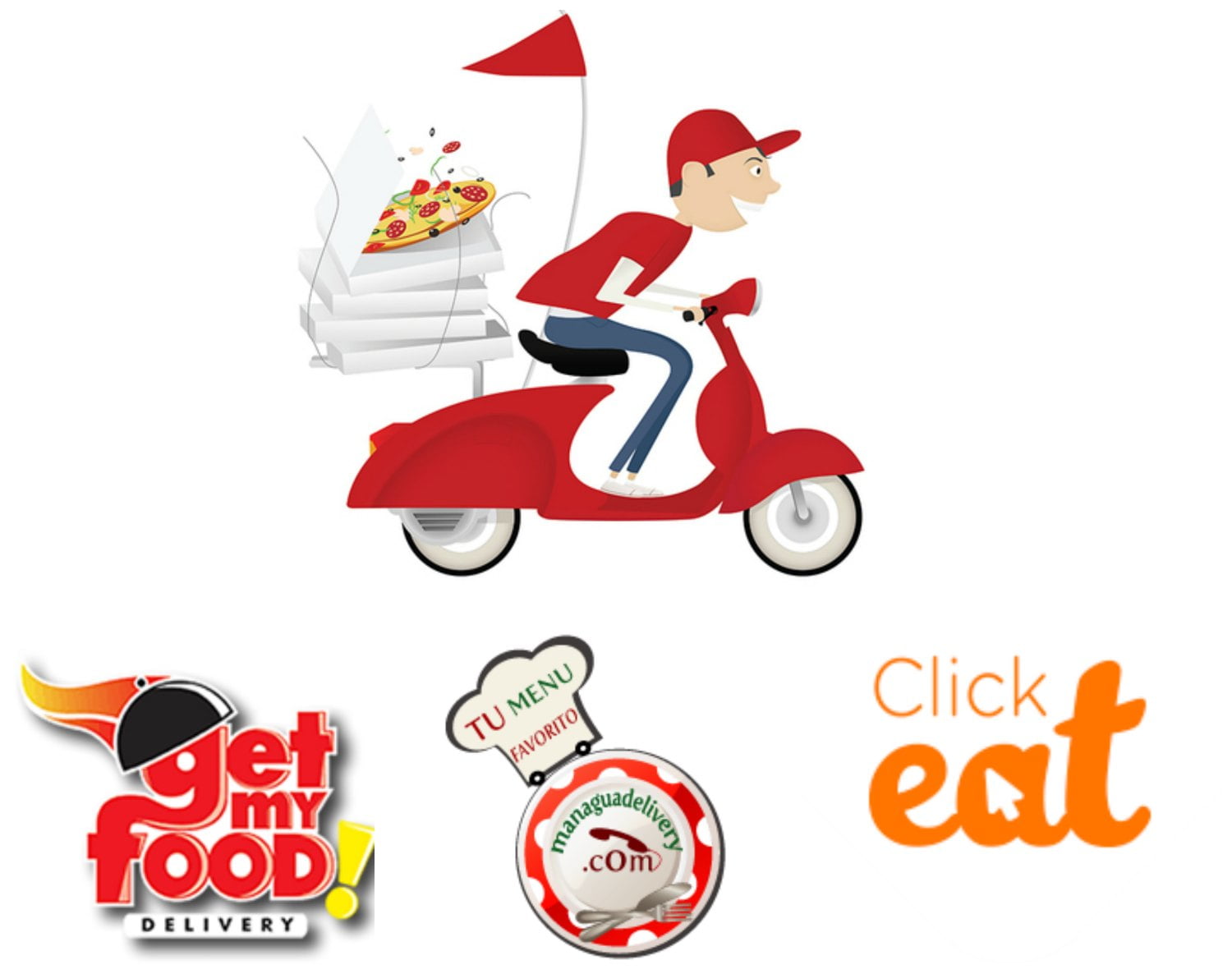 ¿Aburrido de pedir siempre lo mismo? 3 alternativas para la comida delivery en Managua