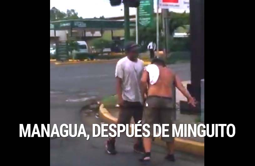 Video de como volvimos al trabajo hoy todos los de Managua