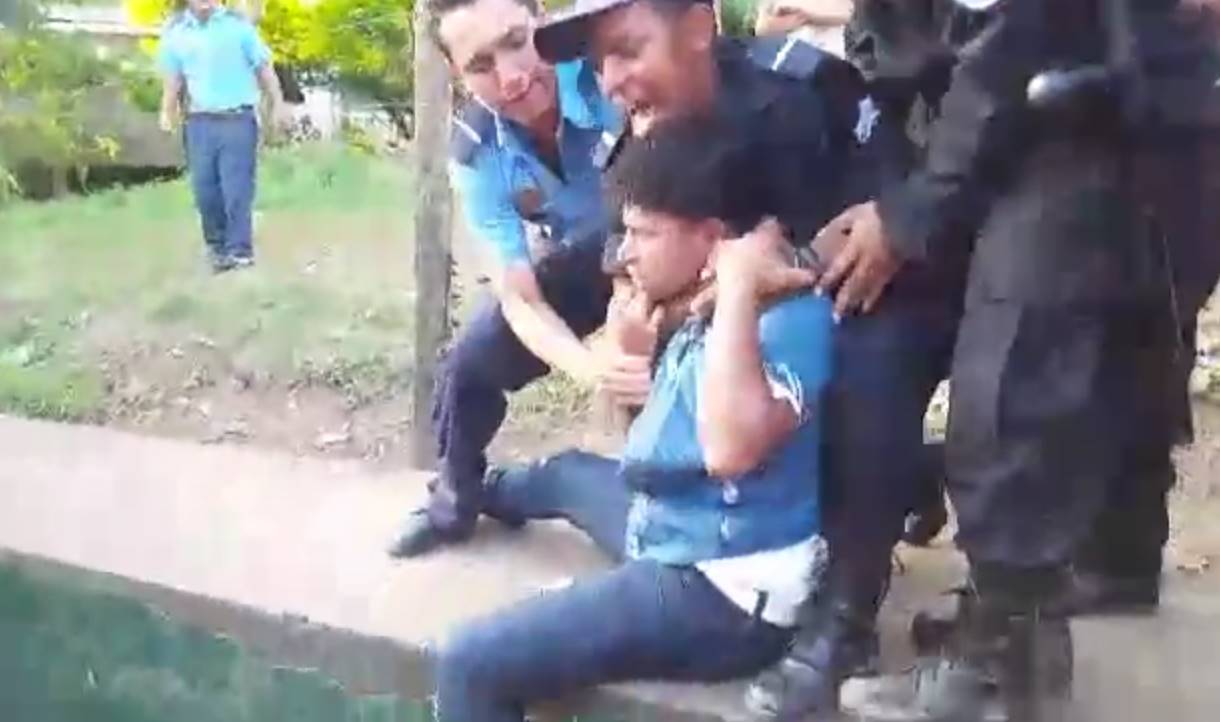 Última Hora: Nuevo video viral de la Policía de Nicaragua