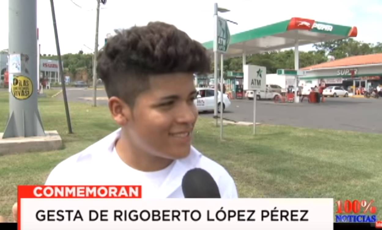 Los estudiantes del Rigoberto no saben qué hizo el tal Rigoberto López Pérez