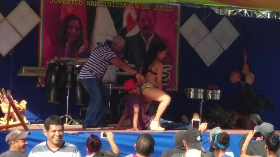 La campaña del Presi Daniel en Jinotepe es más Sexy