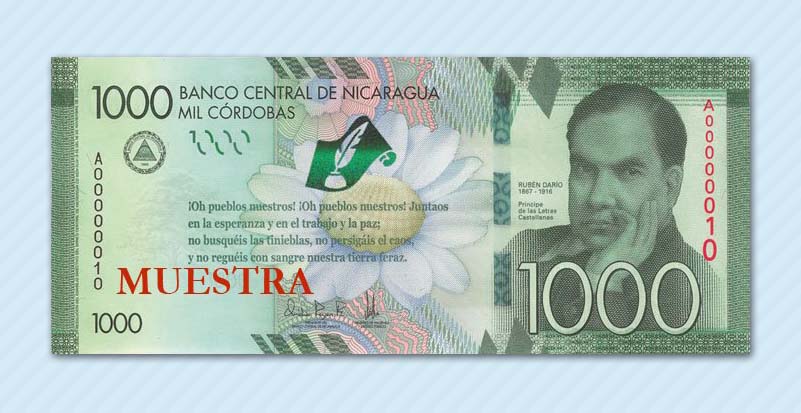 Las 10 cosas que necesitas saber sobre los nuevos billetes de Mil Córdobas