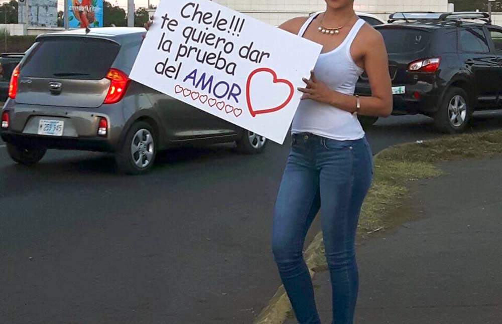 Así se ve la Chavala de «Chele! te quiero dar la prueba de amor»