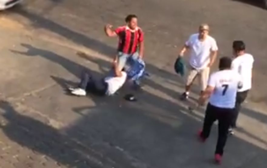 El video viral del pleito entre fans del Real Madrid y el Barcelona (sí, fue en Nicaragua)