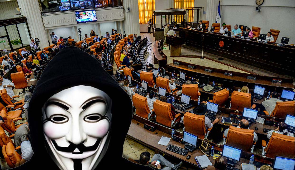 Todo lo que necesitas saber sobre el Hack de la Asamblea Nacional (Anonymous es #SOSNicaragua)