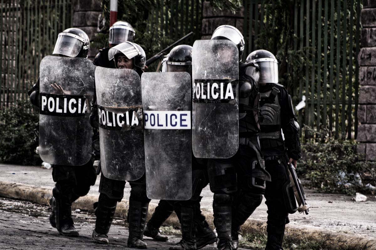 Videos que prueban como la Policía de Nicaragua miente, roba y mata
