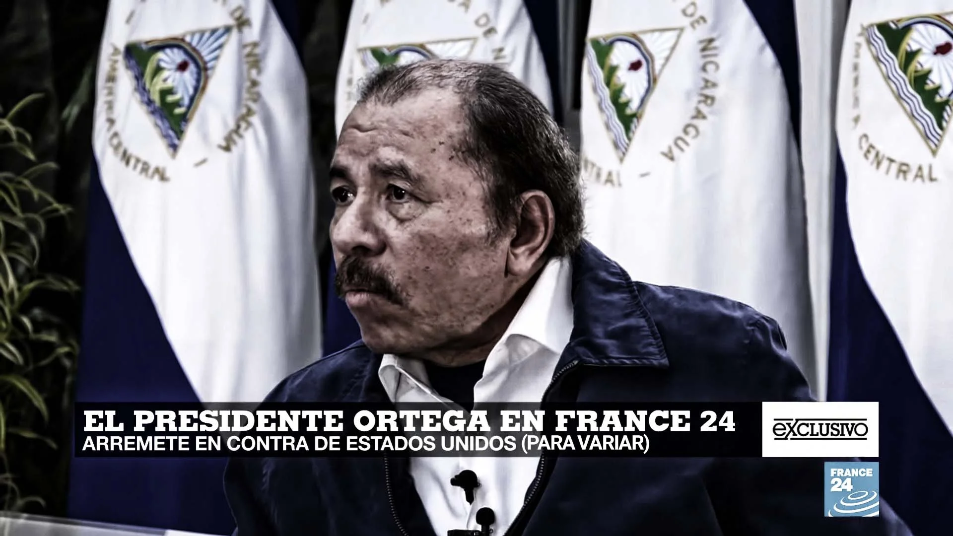 Otra entrevista donde Daniel Ortega convence al mundo que él no es asesino. Es que le tienen envidia
