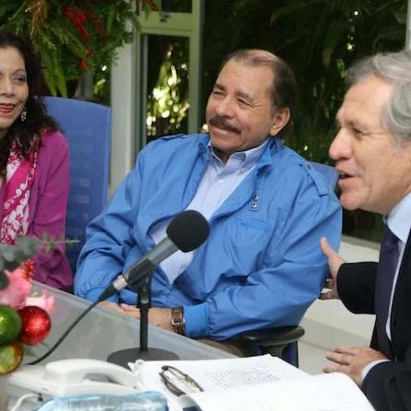 Luis Almagro y Daniel Ortega