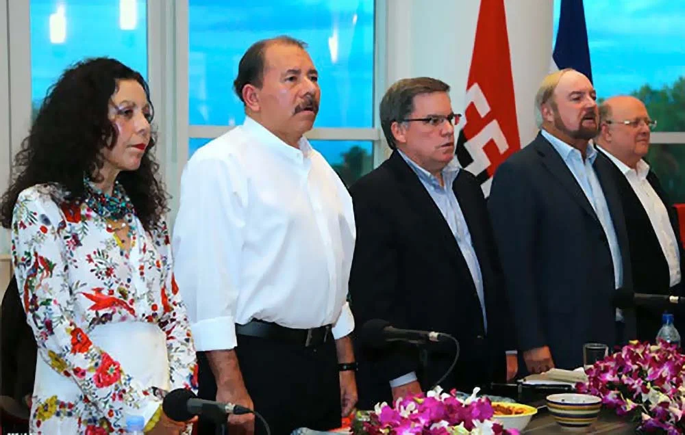 daniel ortega carlos pellas chano aguerri empresarios
