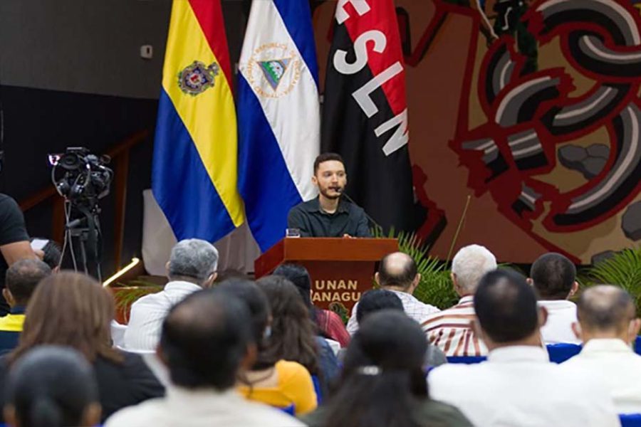 Nicaragua te presentamos al acompañante de la farsa electoral Ben Norton (de Rusia con amor, al billete)