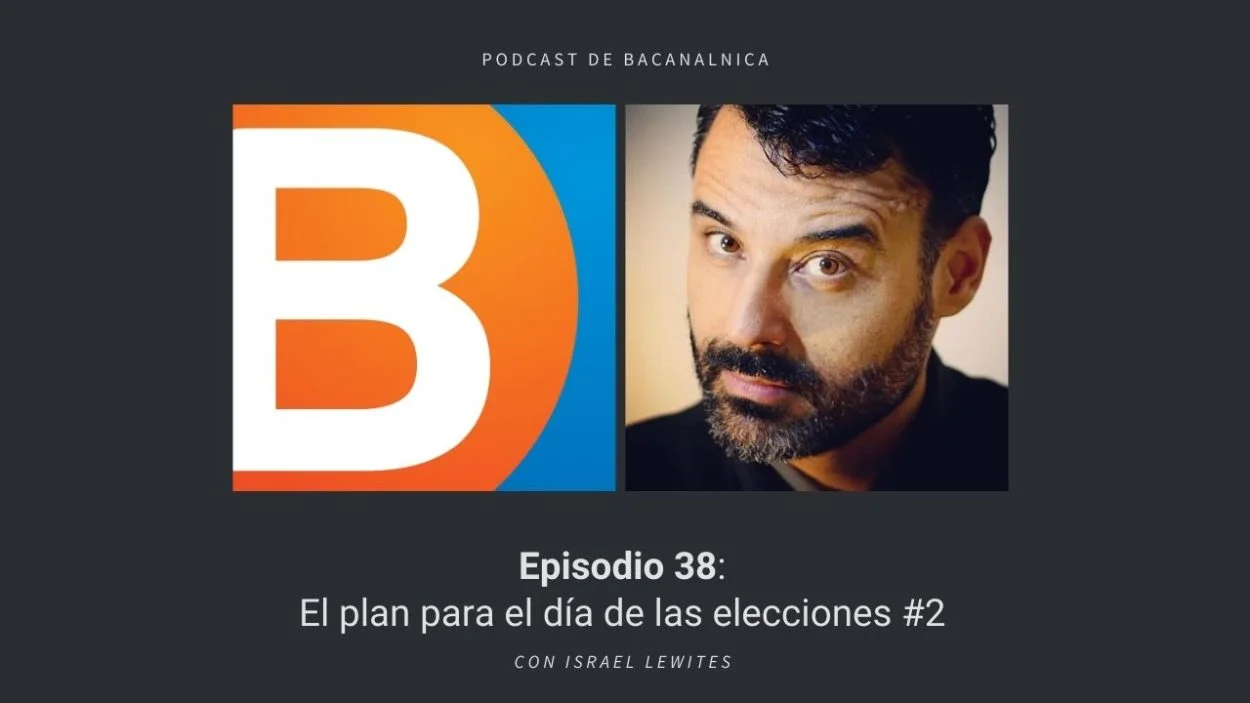 Episodio 38 del podcast de Bacanalnica, con Israel Lewites