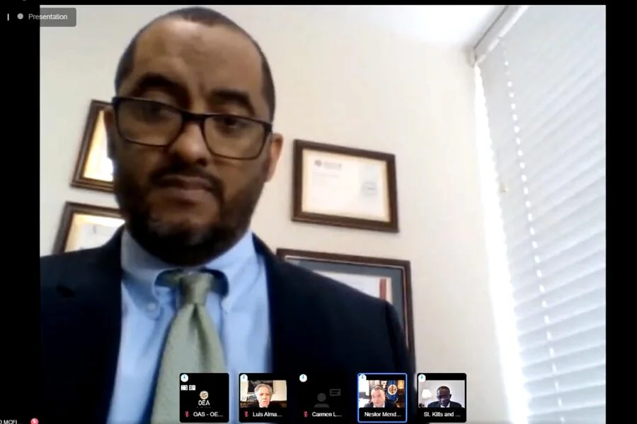 Arturo McFields ante la OEA: «somos miles» y «Daniel Ortega es dictador en Nicaragua»