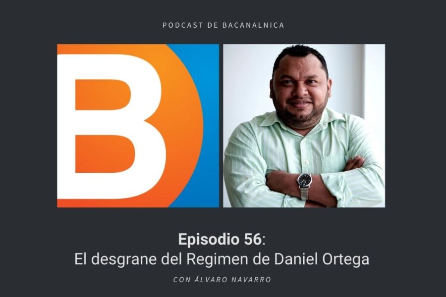 Episodio 56 del podcast de Bacanalnica, con Álvaro Navarro