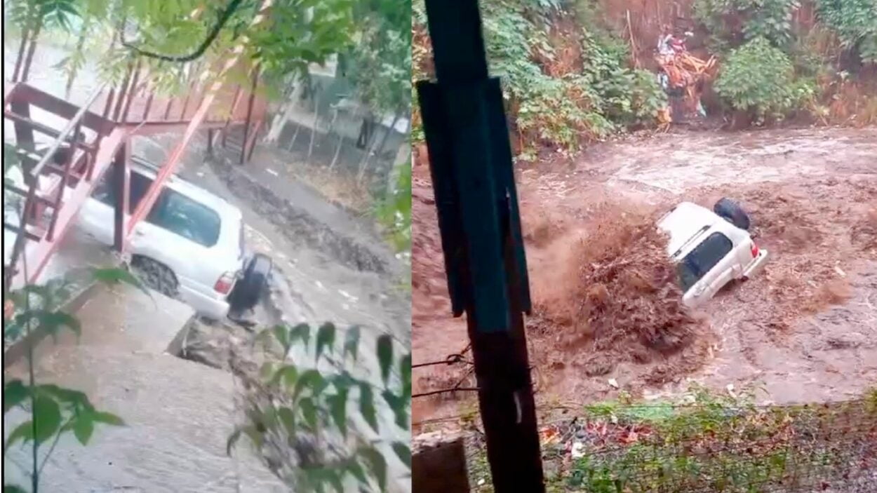 Trending Nicaragua: Hombre y su camioneta son arrastrados por lluvias torrenciales