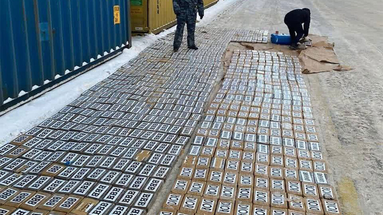 Cocaina de Nicaragua en Rusia