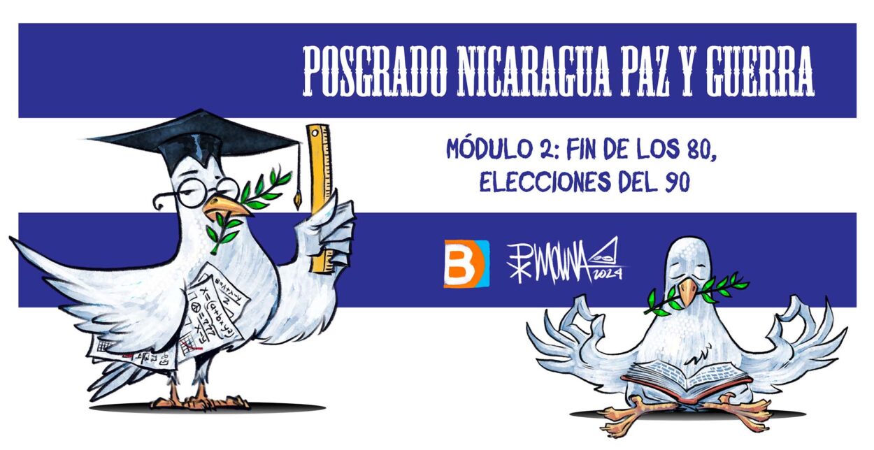 Posgrado Nicaragua Paz y Guerra, Módulo 2: Fin de los 80, elecciones del 90