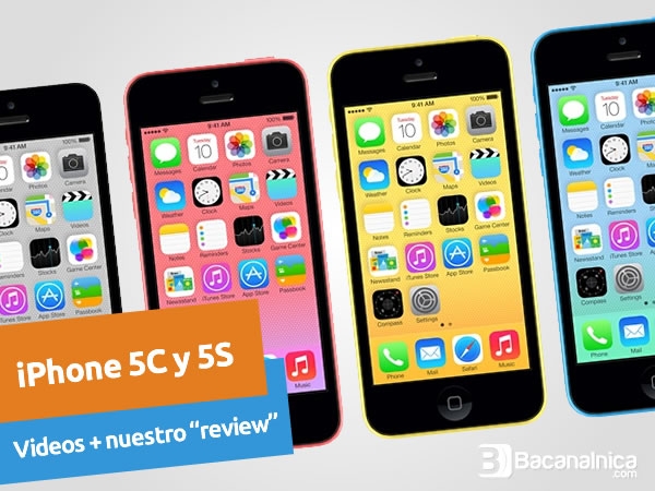 Videos de los dos nuevos iPhones (5C y 5S) + Nuestro "review"